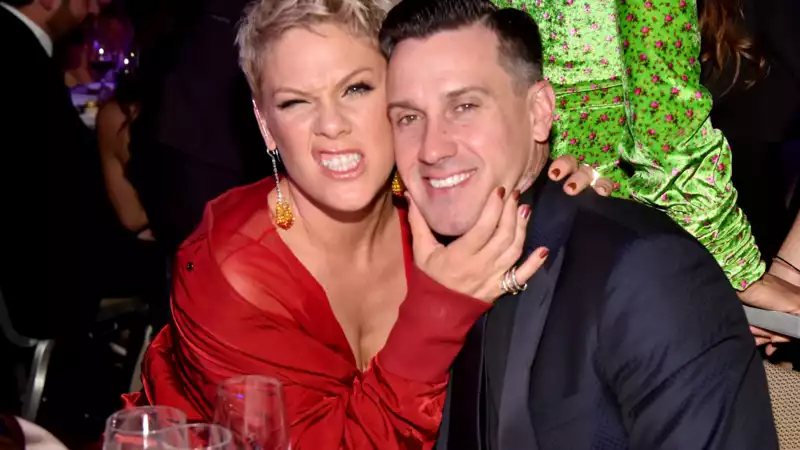 Pink's husband pays tribute to her on their 18th wedding anniversary.