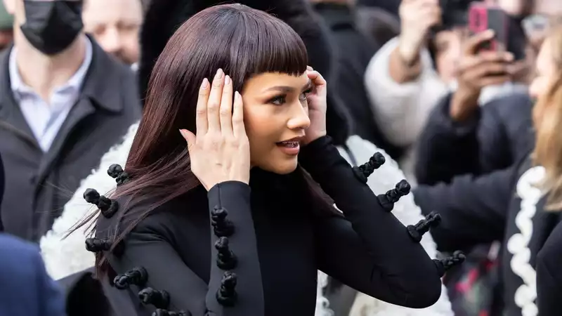 Zendaya kicks off Haute Couture Week with Itty Bitty Micro Bangs